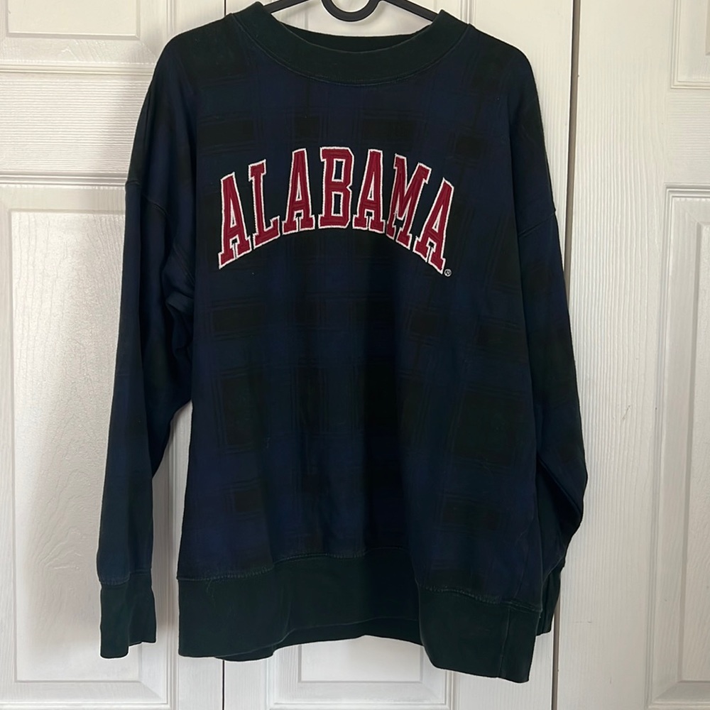 University of Alabama American Eagle Tailgate Plaid Sweatshirt